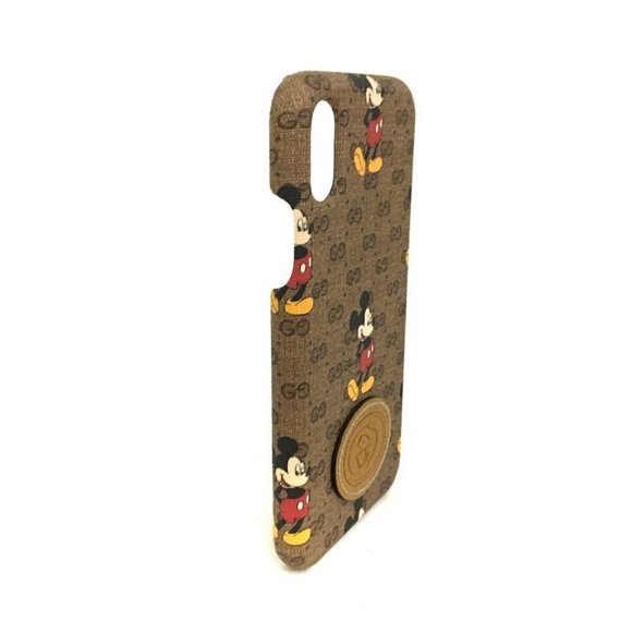 GUCCI Disney Micro GG Logo Iphone X Cell Phone Case /6R0479 - Picture 2 of 8